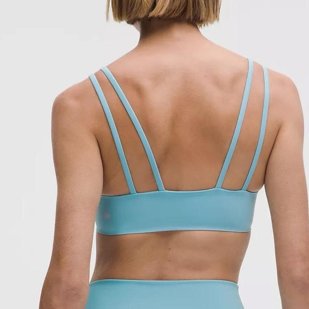 Lululemon Like A Cloud Bra Light Blue - Picture 3 of 7